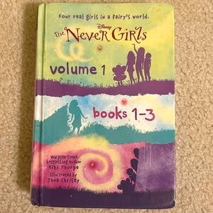 Disney the Never Girls book trilogy volume 1 books 1-3